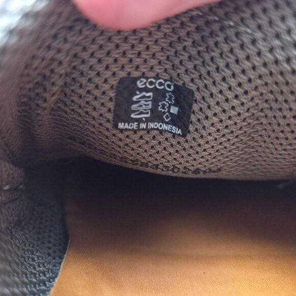 Ecco Collin 2.0 Moonless Slip-On Shoes Mens Size 42 Leather *Worn - Picture 4 of 10